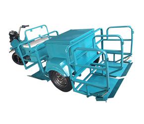 廣州電動四桶保潔車240L